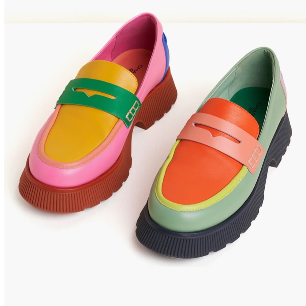 Charlotte Stone Multicolor Women's Loafers Adam